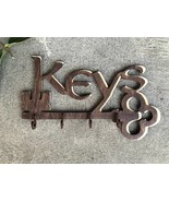 Wall key ring holder. key holder for wall. rustic key holder.  Wall key ... - $780.62 MXN