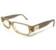 Jimmy Choo Eyeglasses Frames JC 10 0JMW Clear Beige Snakeskin Print 54-15-135 - £51.04 GBP