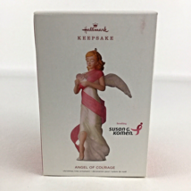 Hallmark Keepsake Breast Cancer Ornament Susan G Komen Angel Of Courage New 2018 - $26.89