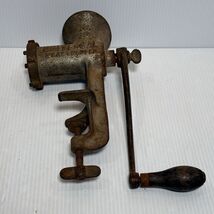 Universal Meat Chopper Grinder No.323 USA Very Clean Vintage Hand Crank  - $9.98