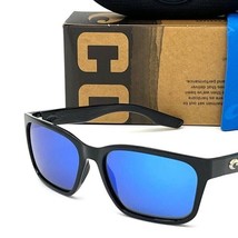 Costa Del Mar 06S9081 0157 Palmas Sunglasses Black Blue Mirror 580G Pola... - $144.99