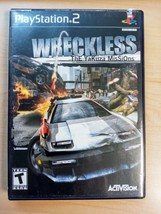 PS2 Wreckless: The Yakuza Missions (Sony PlayStation 2, 2002) Complete CIB - $6.92