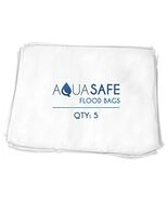 AquaSafe Flood Bags, Water Absorbent Flood Barrier Absorbent Pads 5 Pk. ... - $68.97 CAD