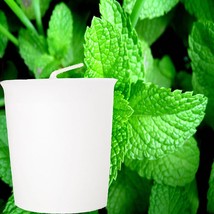 Fresh Peppermint Scented Eco Soy Wax Votive Candles, Hand Poured - £18.38 GBP+