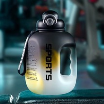 1.6L/2.5L Big Sport Water Bottle With Straw Gym Drinking 54oz 84oz BPA Free - $26.60+