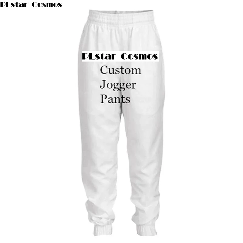 PL Cosmos Jogger pants 3D Print Diy Custom Design Mens Womens Hip Hop pants  Who - £105.58 GBP