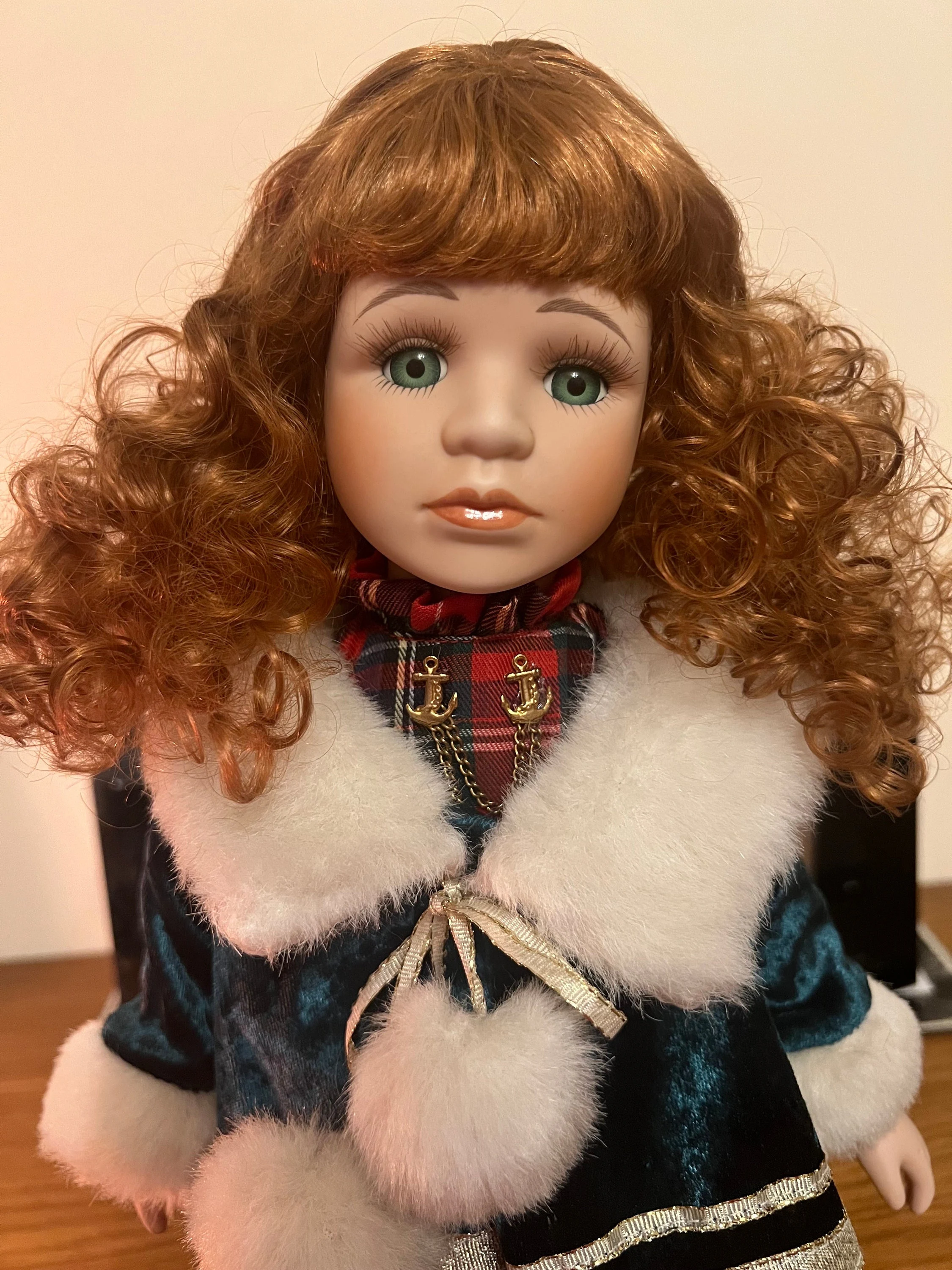 Haunted Vintage Porcelain Doll - Female Scottish Vampiric Fae Spirit - £252.55 GBP
