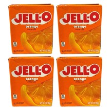 JELL-O Jello Orange Gelatin Dessert 3 Ounce Box - Pack Of 4 - 9/2026 - $7.91
