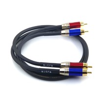 Wjstn-020: High-Fidelity Audio Cable With Double Shielding, Rca To, Pack... - £32.84 GBP