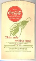 Coke No Drip Co Chicago bottle holder vintage advertising vintage premium - £11.06 GBP