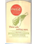 Coke No Drip Co Chicago bottle holder vintage advertising vintage premium - $19.78 CAD