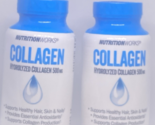 2 X Nutrition Works Hydrolyzed Collagen 500 Mg - 90 Capsules - $29.00