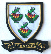 HAND EMBROIDERED IRISH COUNTY WEXFORD - COLLECTORS HERITAGE ITEM TO BUY ... - £17.98 GBP