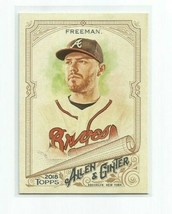 Freddie Freeman (Atlanta Braves) 2018 Topps Allen &amp; Ginter Card #191 - $2.99