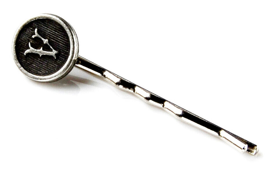Customizable Letter Bobby Hair Pin - Choose Your Letter - $3.45