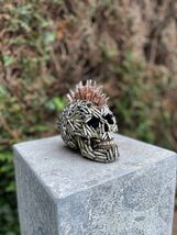 Bullet Skull – Resin Sculpture. 14x11x16cm - 0.6Kg-
show original title
... - $104.13