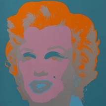 Andy Warhol  Marilyn Monroe 11.29 Sunday B Morning Open Serigraph portrait Art - £474.02 GBP