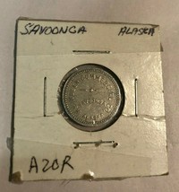 Savoonga Alaska Trade Token Coin Reindeer Commercial Co .1 Cent - $9.02