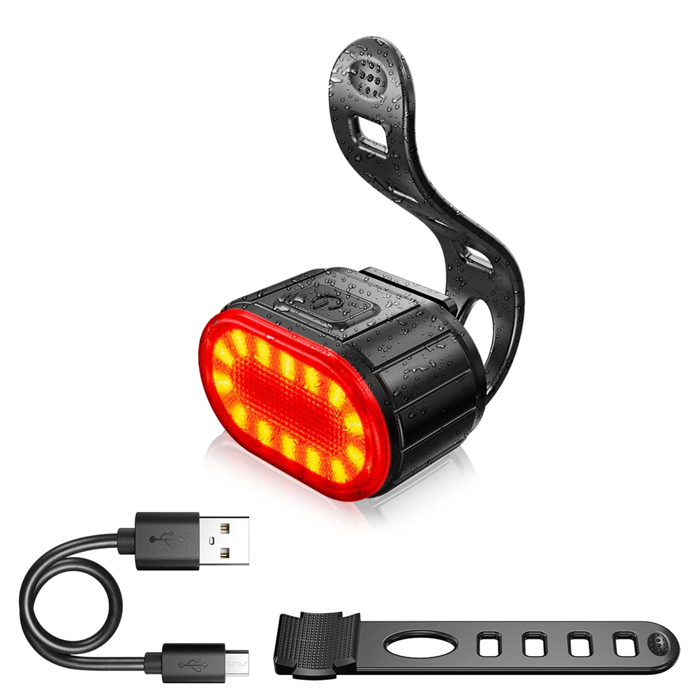 Bicycle Light Front and Rear Light Set Bike Headlight 4 Modes Bicycle Taillight  - £94.13 GBP