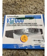 VisionTek VT7000 3x Display 4K USBC Docking Station 100W Power Delivery ... - $257.26 CAD