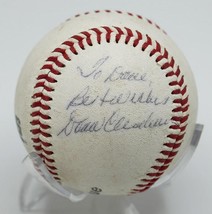 Donn Clendenon Autographed MLB Baseball Pittsburgh Pirates New York Mets - £77.43 GBP