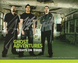 GHOST ADVENTURES CAST SIGNED POSTER PHOTO 8X10 RP AUTOGRAPHED ZAK BAGANS !! - £15.97 GBP