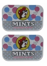 Buc-ee's Sugar Free Cotton Candy Flavored Breath Mints, Gluten Free, Two Tins... - $29.67