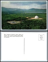 MAINE Postcard - Andover, Earth Station &quot;2&quot; CU - $2.96