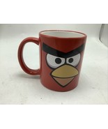 Angry Birds Red Ceramic Coffee Tea Cup Mug Rovio Red 2011 Dishwasher Safe - $109.67 MXN