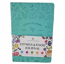 Food and Fitness Journal Hardcover Wellness Planner Workout Journal for ... - £34.89 GBP