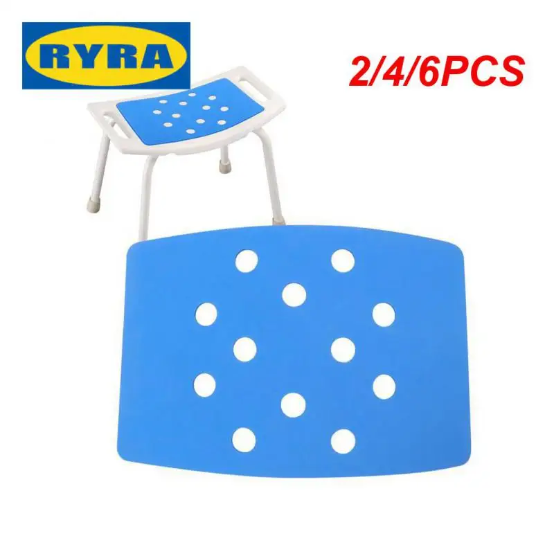 2/4/6PCS Bath Padded Bath Chair Portable Mat Foam Pad Bathroom Disabled Stool - £13.52 GBP+