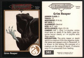 1991 TSR AD&amp;D Gold Border Card #382 Dungeons &amp; Dragons ~ Ravenloft Grim Reaper - £5.42 GBP