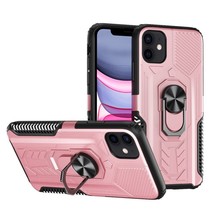 AQUA Strong Magnetic Ring Stand Hybrid Case Cover Rose Gold For iPhone 11 - £6.71 GBP