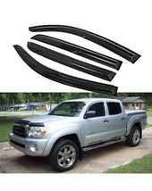 Window Visor Vent FOR 2016-2021 Toyota Tacoma Double Cab 3D Mugen Sun/Ra... - £23.07 GBP