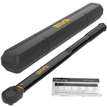 1/2-Inch Drive Click Torque Wrench 25-250 Ft-Lb/33.9-338.9 Nm (Lx-184) - £75.42 GBP