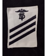 Navy Dental Technician (DT) E-3 Striker Rating Sleeve Insignia Black on ... - $89.04 MXN