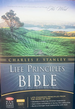 The Charles F. Stanley Life Principles Bible NKJV Study ( HARDCOVER) - £42.81 GBP