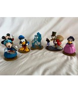 Disney Mickeys Christmas Carol 6 pc PVC Toys Figures Minnie Mouse Donald... - £36.56 GBP