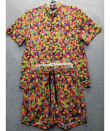 WeSC 2 Piece Pajama Set Unisex Large Multi Oden Flower Child AOP Short S... - €28,49 EUR
