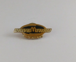 Drive Thru Crew McDonald&#39;s Employee Lapel Hat Pin - £5.75 GBP