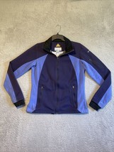 Columbia Mens’s L Full Zip Blue Omni-heat Lined Coat Jacket Thermal Comfort! - $39.60