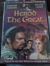 Herod The Great Film / Movie On Dvd Edmund Purdom Sylvia Lopez 1959 Color Italya - £2.92 GBP