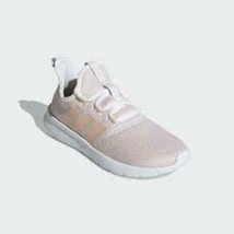 adidas Women&#39;s Cloudfoam Pure Running Shoe H00945 Pink/White Size 6.5M - £43.50 GBP