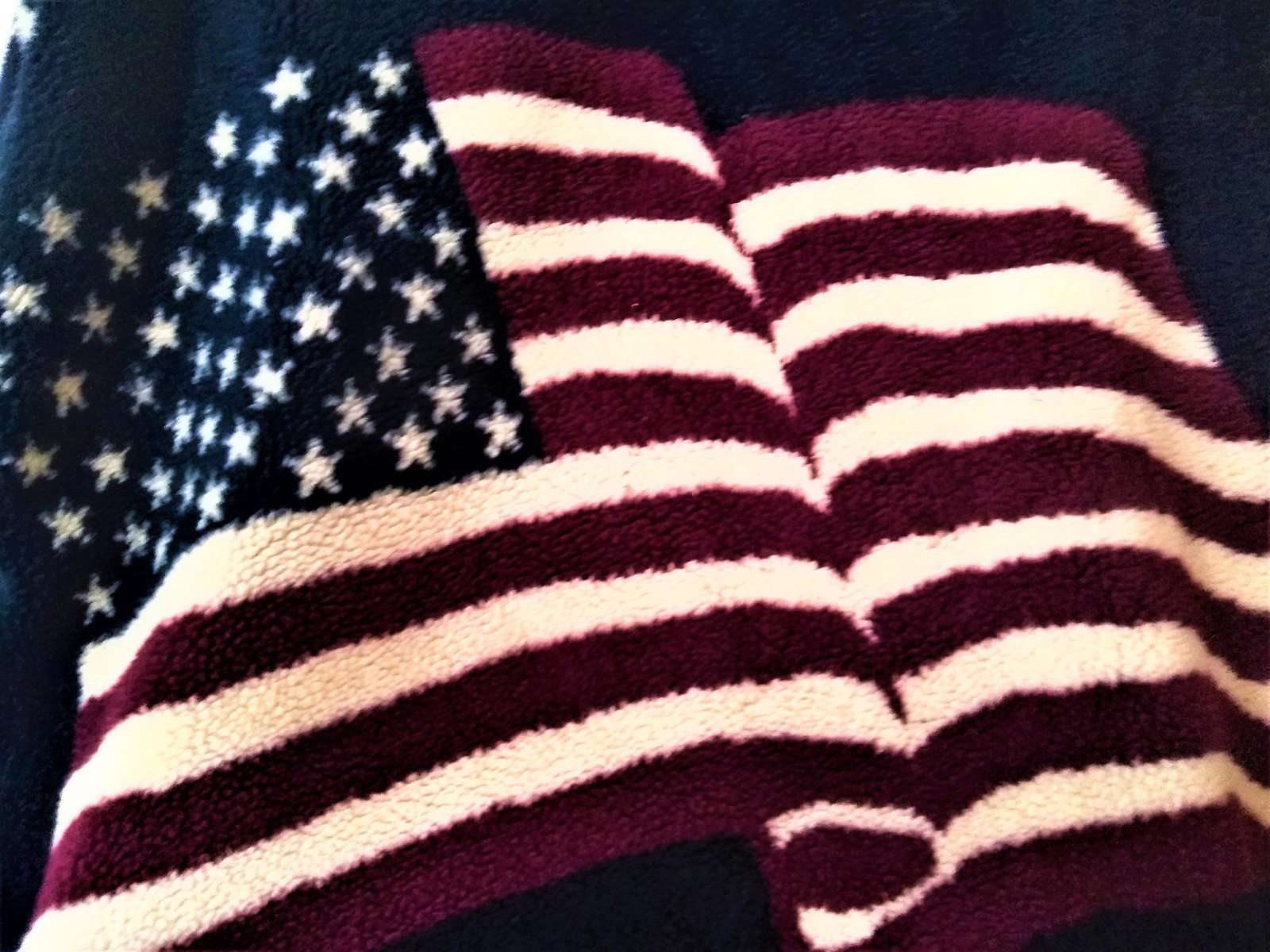 Patrionic Fleece/Bear Ridge Outfitters American Flag Fleece Jacket