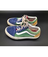 Vans Old Skool Yacht Club Blue Green Yellow Red Skate Shoes women sz 6.5... - €14,43 EUR