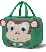 Insulated Lunch Box Bag for Kids, Reusable Durable Lightweight Monkey - £7.54 GBP