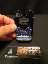 Disney Pin DCL Cruise Line Ship Starry Night w/ Mickey Mouse Wave Logo D... - £41.94 GBP
