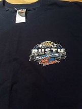 Rusty Wallace Nascar Official Fan Club Member 2006 T-Shirt Men&#39;s L Blue - $12.10