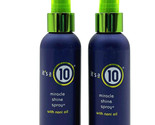 It&#39;s a 10 Miracle Miracle Shine Spray With Noni Oil 4 oz-Pack of 2 - £30.97 GBP