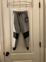 Athletic Works Knit Boys Knit Jogger Track Pants Gray &amp; Black Choose You... - $23.02